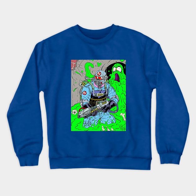 Slime Life Crewneck Sweatshirt by AustinLBrooksART